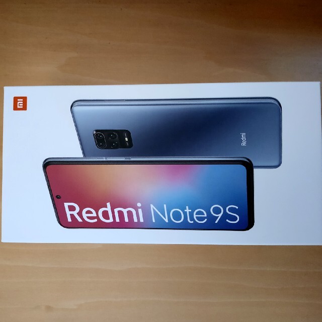 【新品】Redmi Note 9S グレイシャーホワイト 国内版64GB 4GB スマートフォン本体