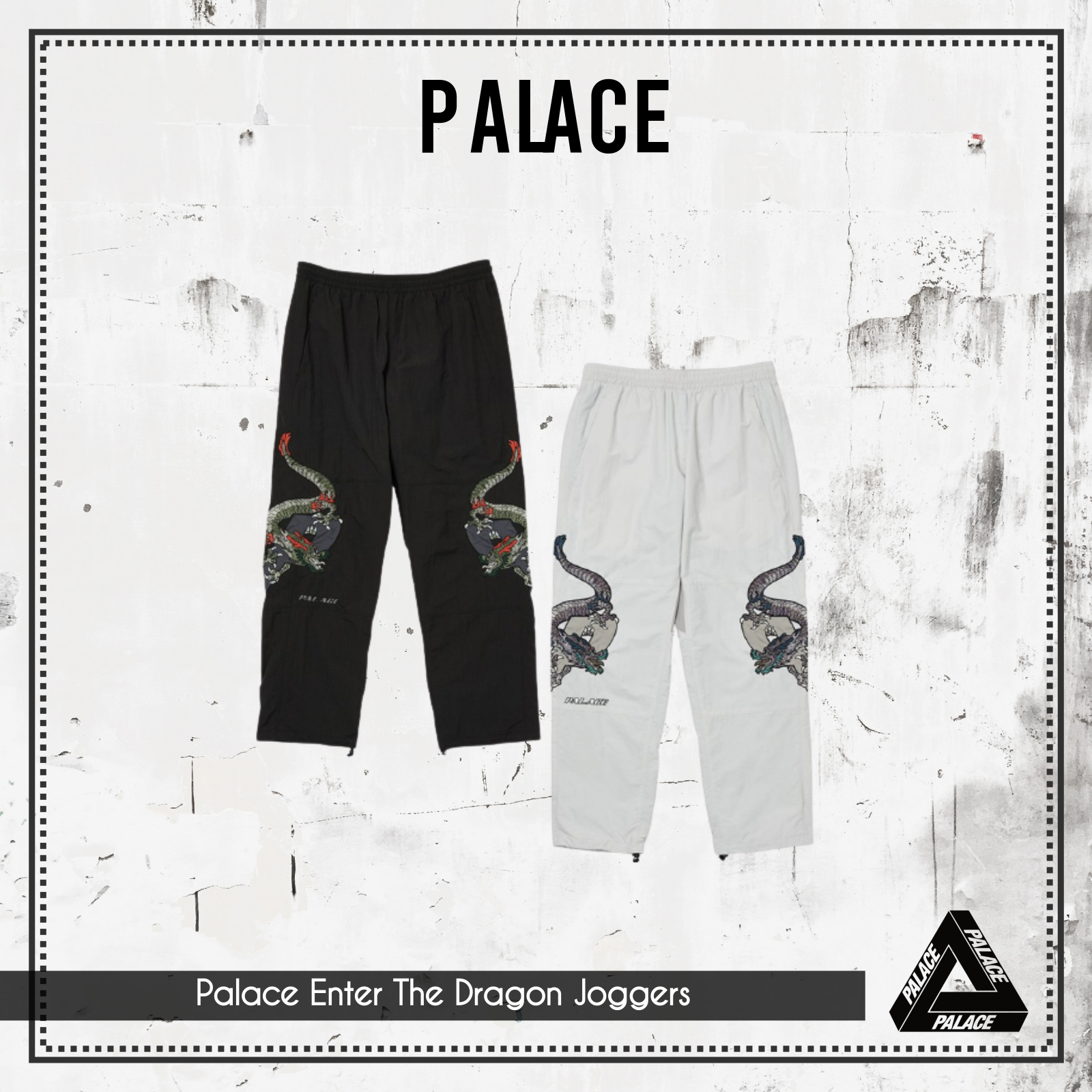 {Palace} Palace Enter The Dragon Joggers 送料関税込 パンツ・ボトムスその他