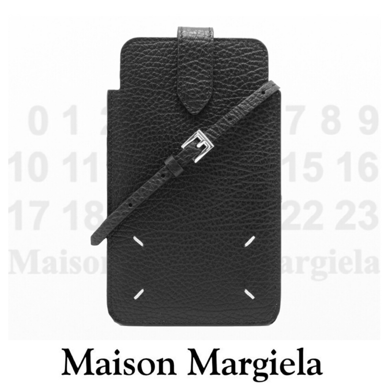 maison margiela マルジェラ レザーフォーステッチ iphoneケース iPhone・スマホケース