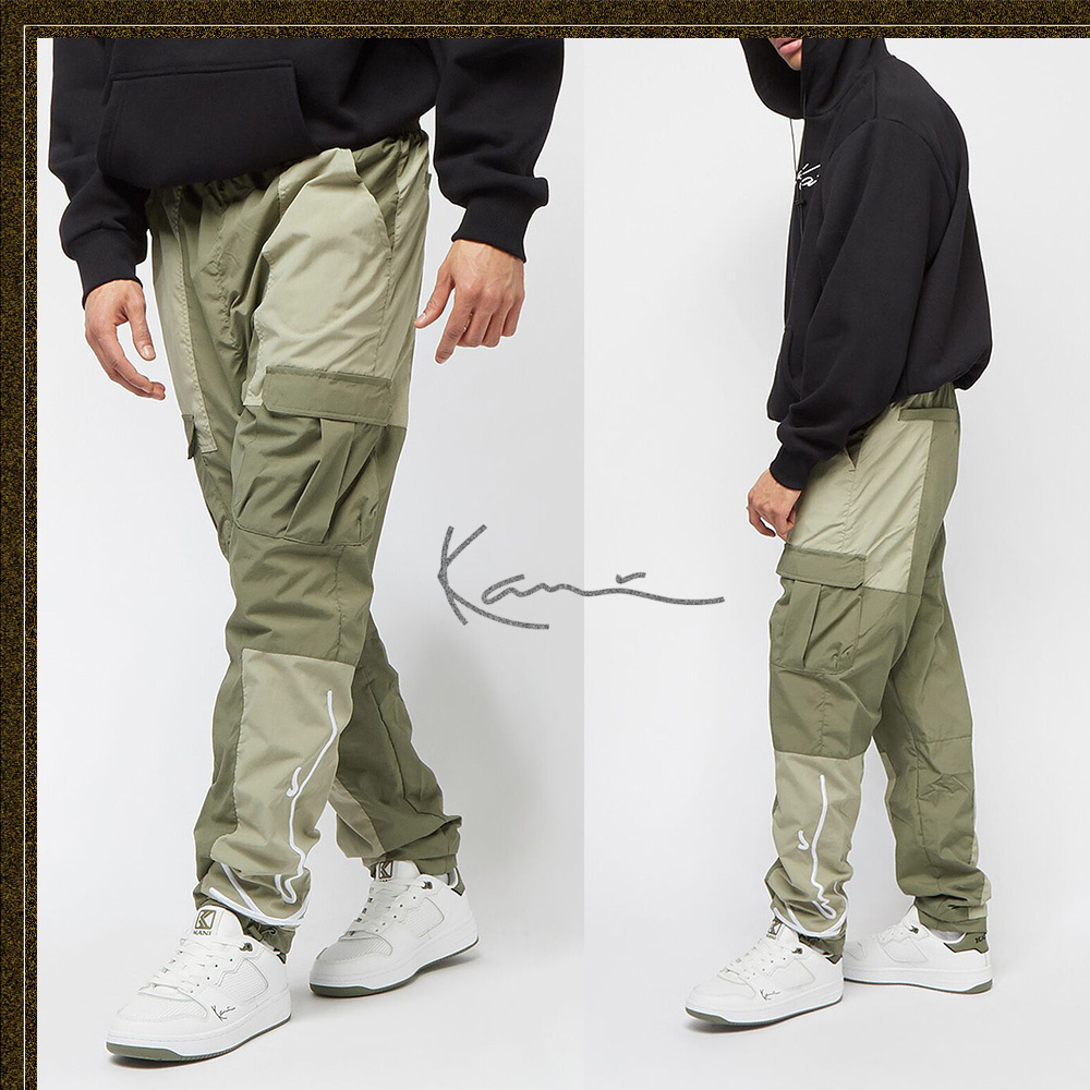 KARL KANI◆カールカナイ Signature Patchwork Cargo Pants カーゴパンツ