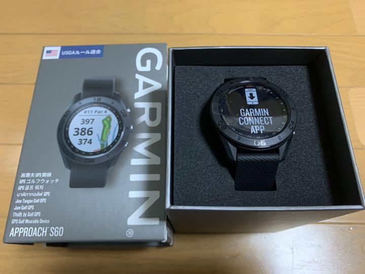 GARMIN approach s60 ガーミン アプローチ ゴルフウォッチ アクセサリー