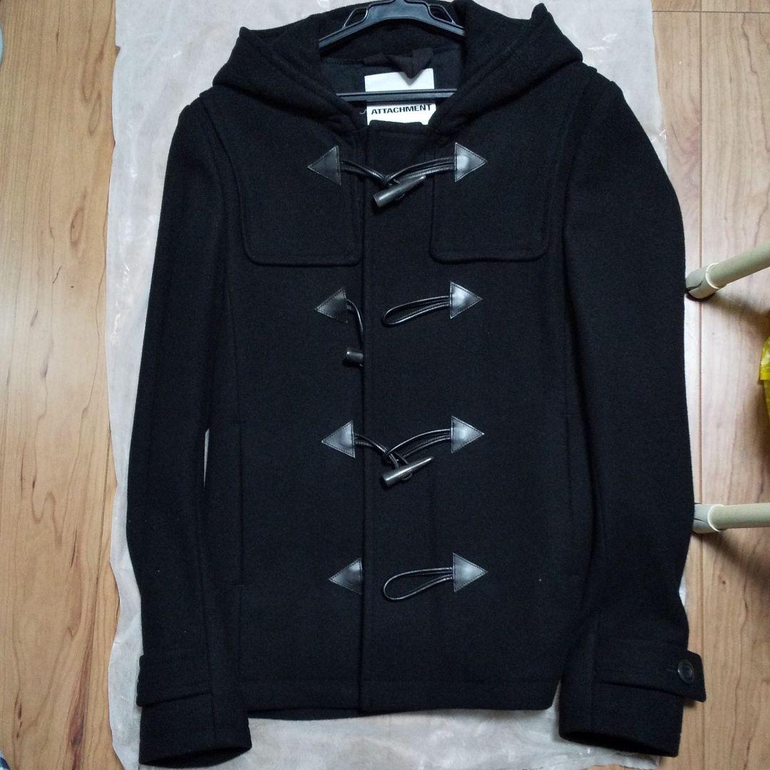 アタッチメント ダッフルコート 黒 ダッフルコート